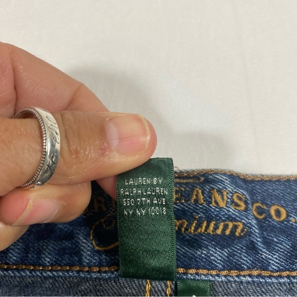 Lauren Jeans Premium Flare Jeans Mid Rise Studs Women’s denim jeans size… - Picture 4 of 9